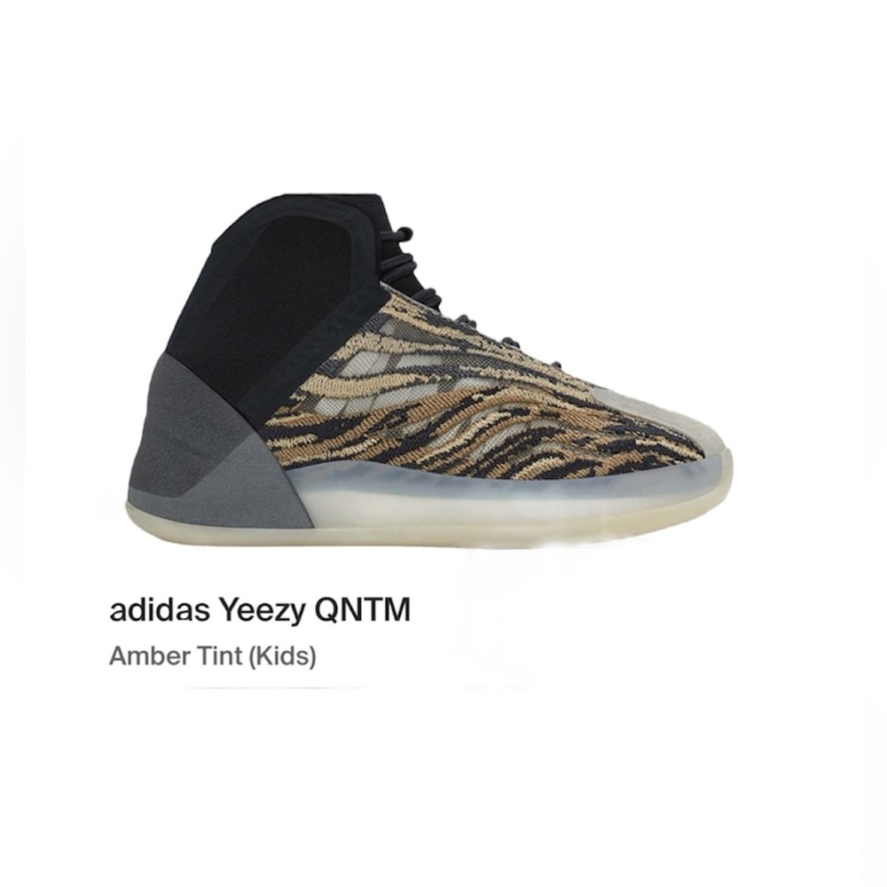ADIDAS YEEZY QNTM "AMBER TINT" 2021 SZ.10 Kids